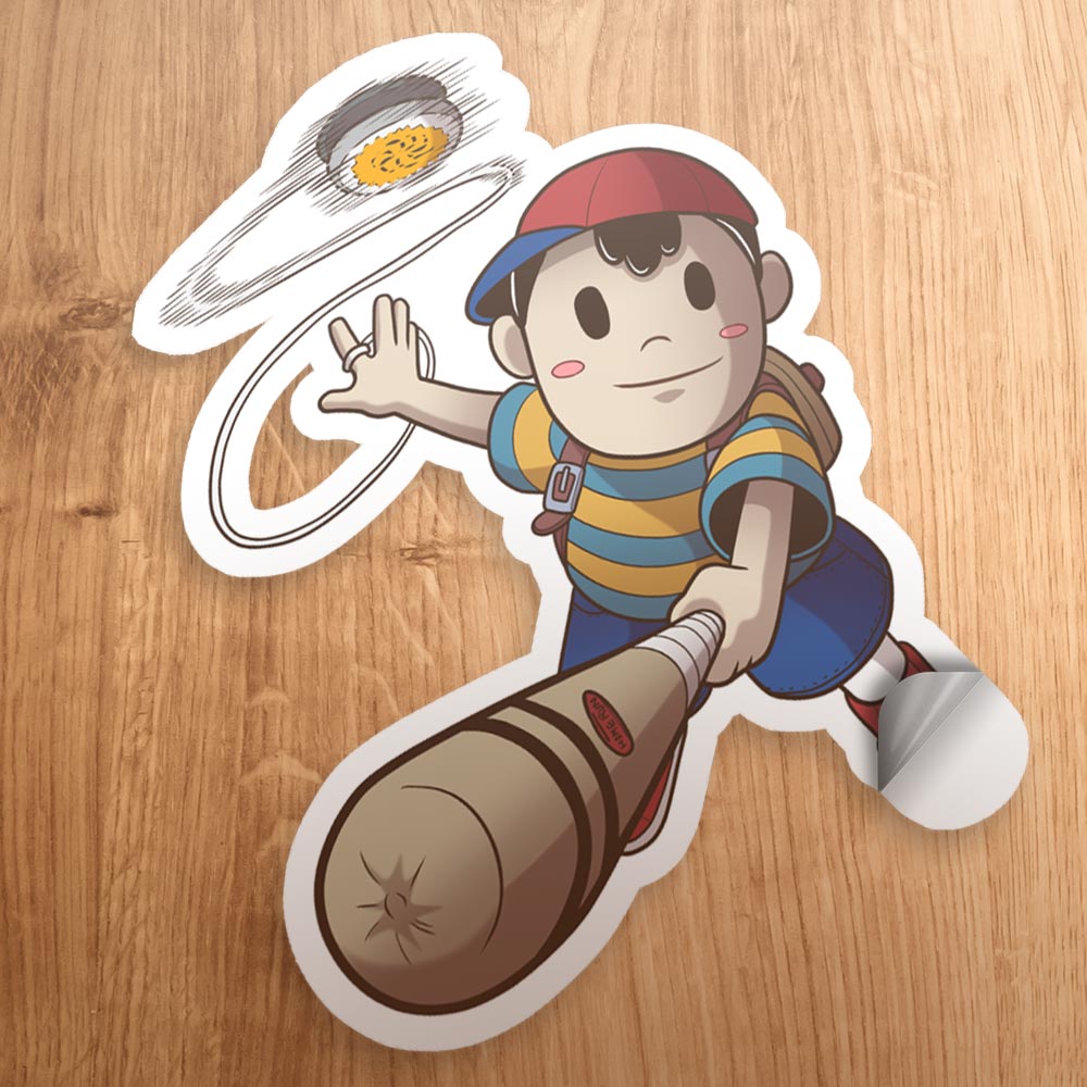 Ness Ninten Sticker for iOS & Android