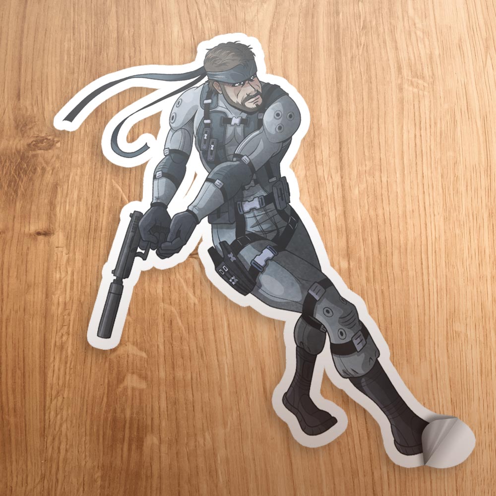 Solid Snake Sticker