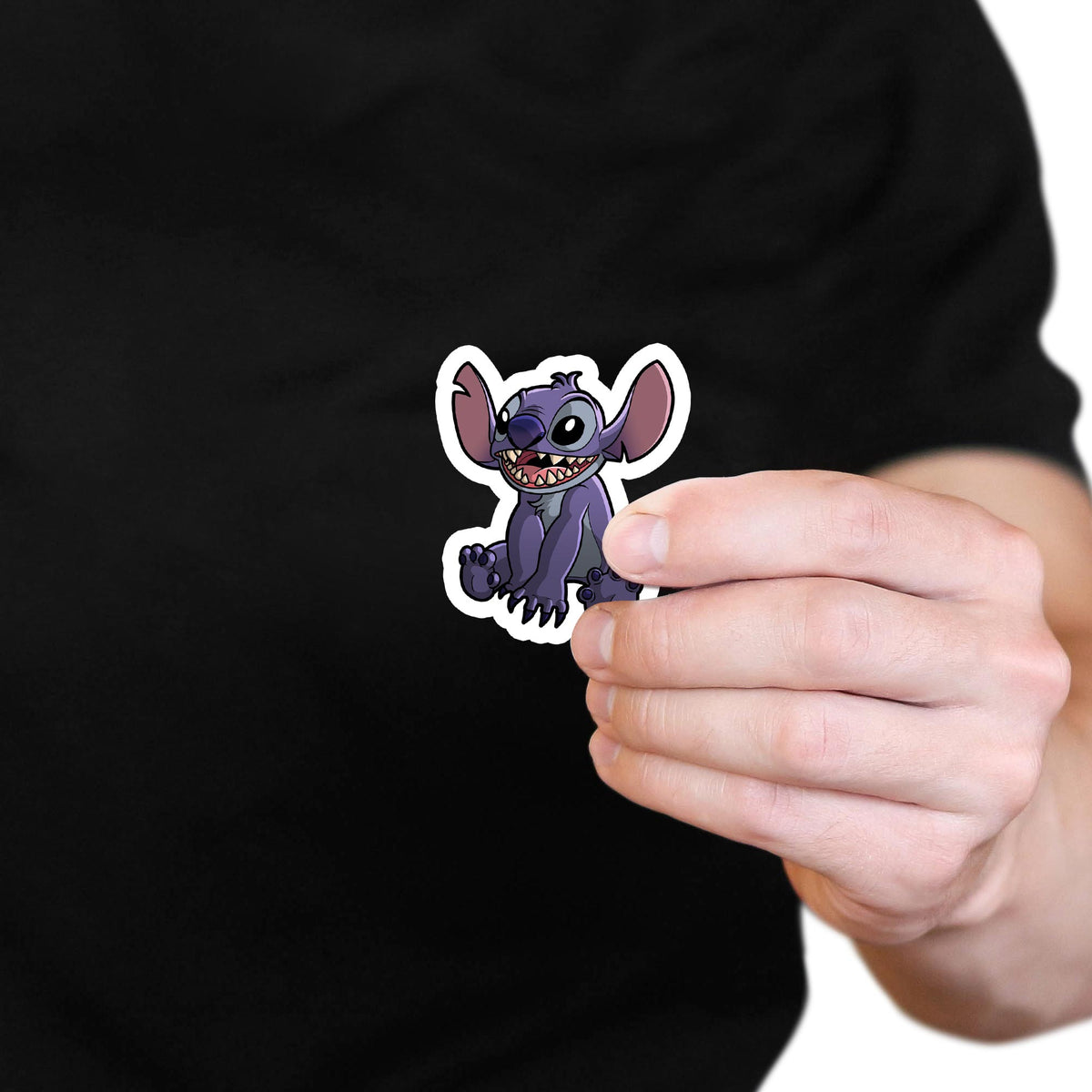 Be Yourself // Cute Stitch, 90s Kid, Experiment 626, Ohana - Stitch -  Sticker