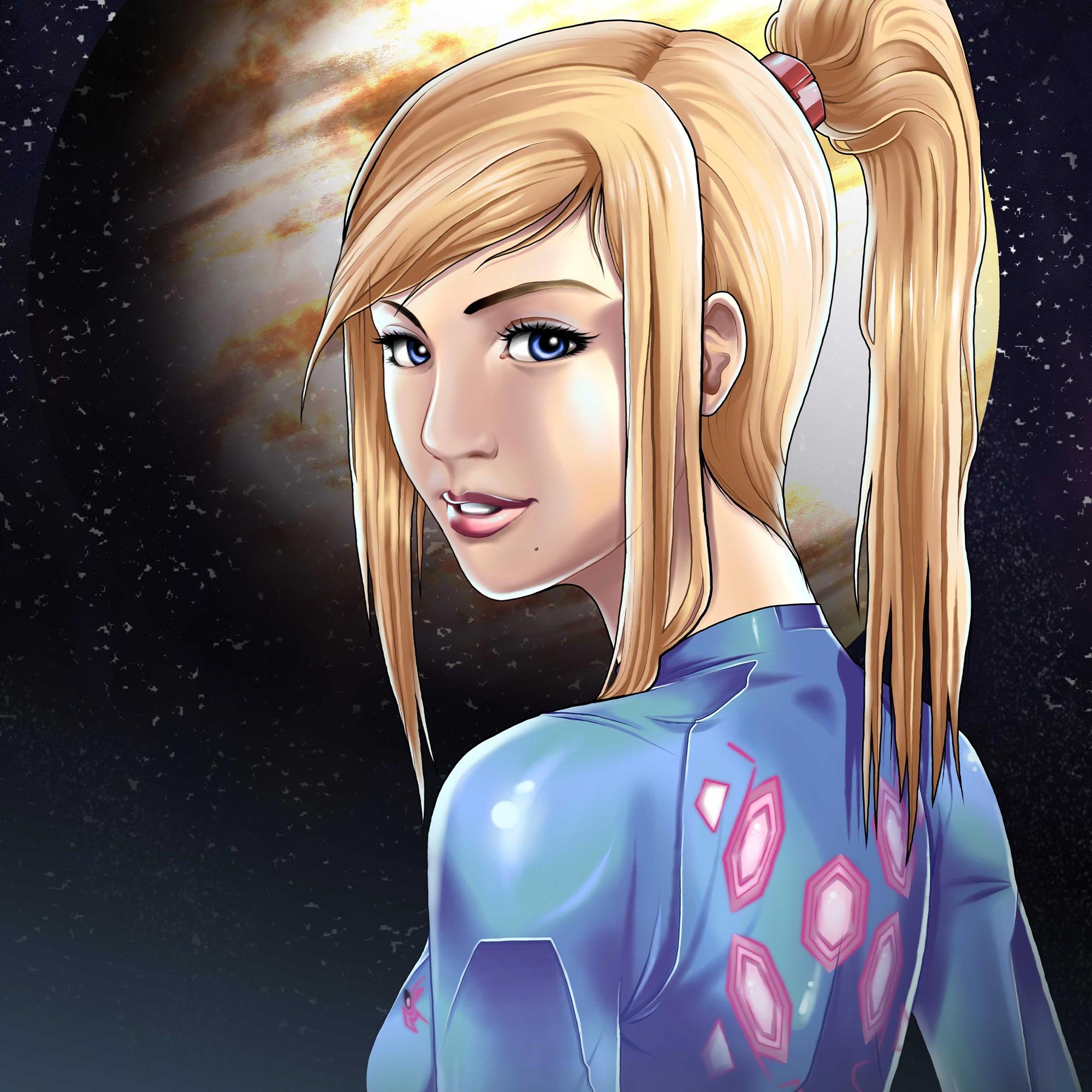 Zero Suit Samus – James Art Ville