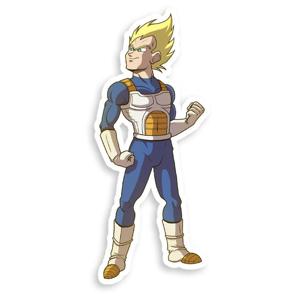 Super Saiyajin; Vegeta - Dragonball Z - Sticker